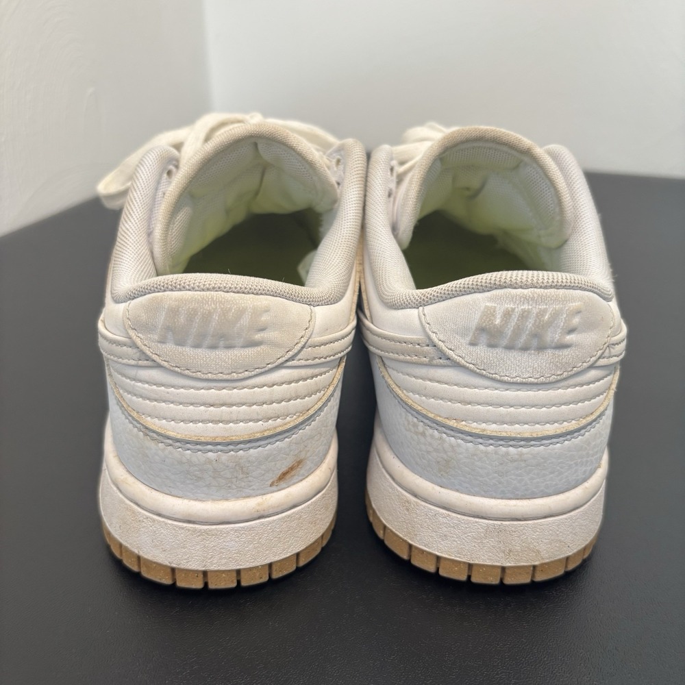 Nike Dunk Low PRM‎ Next Nature Football Grey Gum FN6345-100 Womens Size 9.5 - Picture 4 of 8